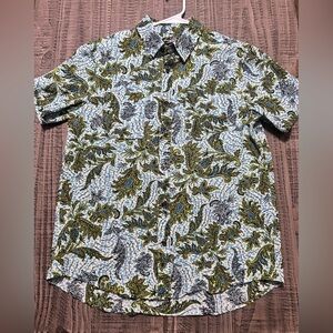 Men's Paisley Short Sleeve Shirt